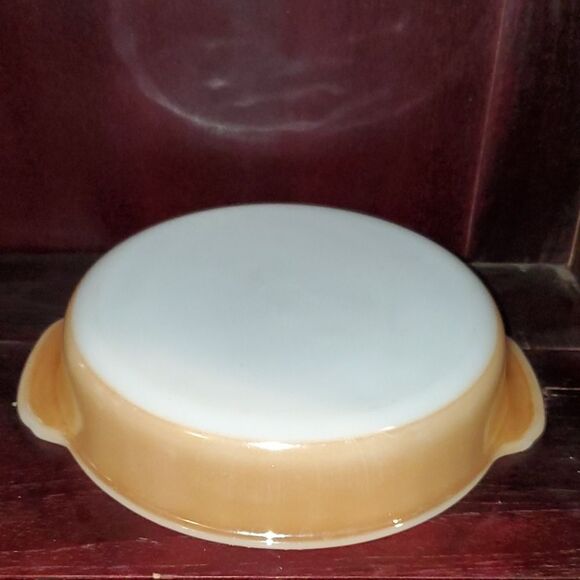 Vintage Fire King Baking Dish with Lid 8" - Picture 7 of 11